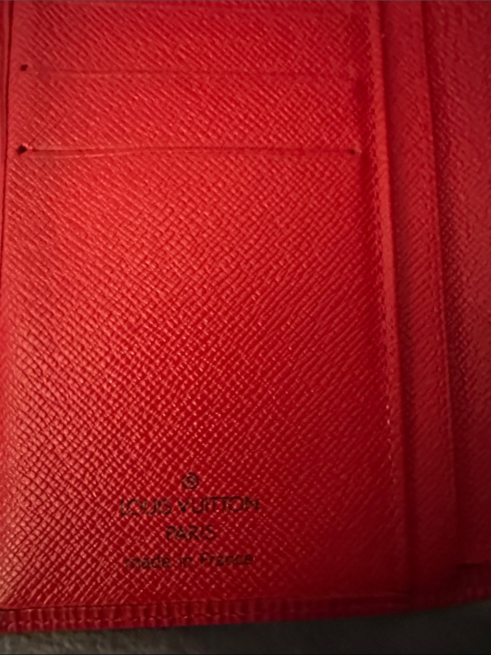 Louis Vuitton Vintage Red Epi Leather Wallet - Women's Organizer - Picture 5 of 5
